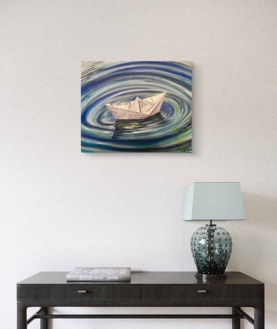 Paper boat of thoughts 2