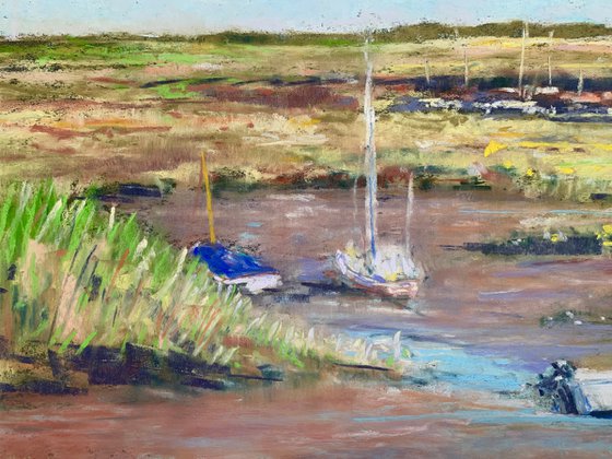 Boats at Brancaster Staithe