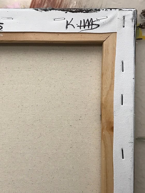 Let It Begin Again Minimalist Painting