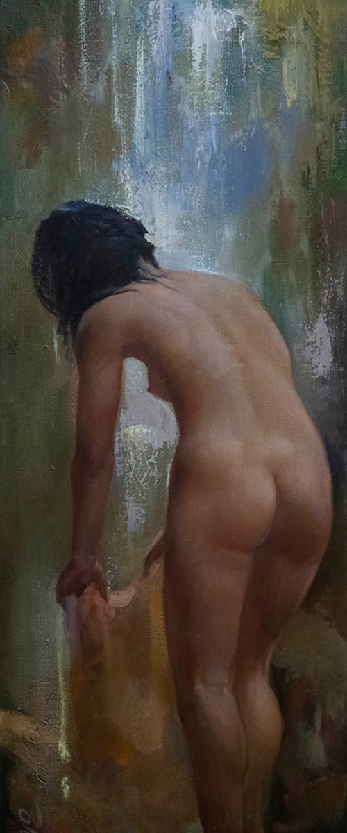 Waterfall nymph by Sergei Yatsenko