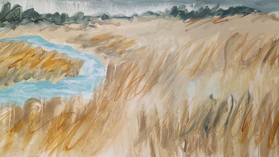 River Through the Fields