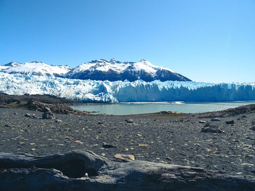 Perito Merino Glacier Argentina 1st October 2015 Limited Edition Giclée Print by Anna Bush