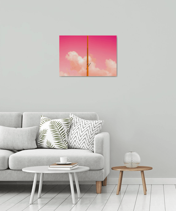 The Pink Half | Limited Edition Fine Art Print 1 of 10 | 60 x 40 cm