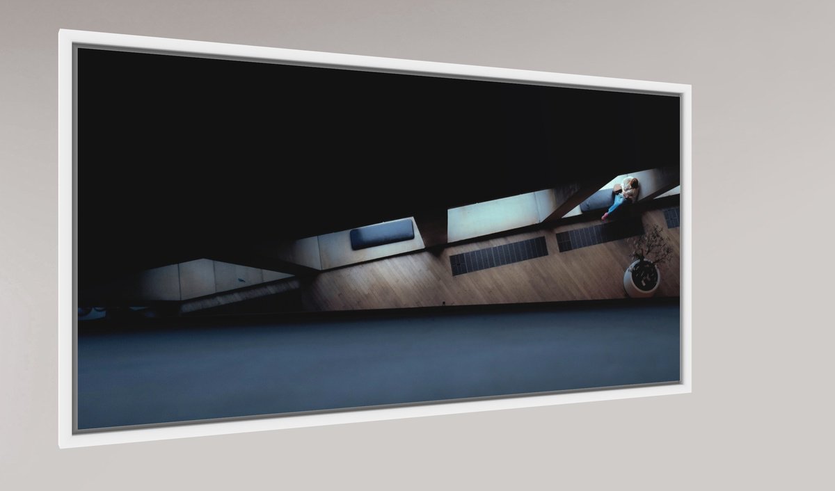 Geometric Photograph , Triangle De La Calmite By Hyun De Grande, 41 X 22, Artwork For Sale On Artfinder