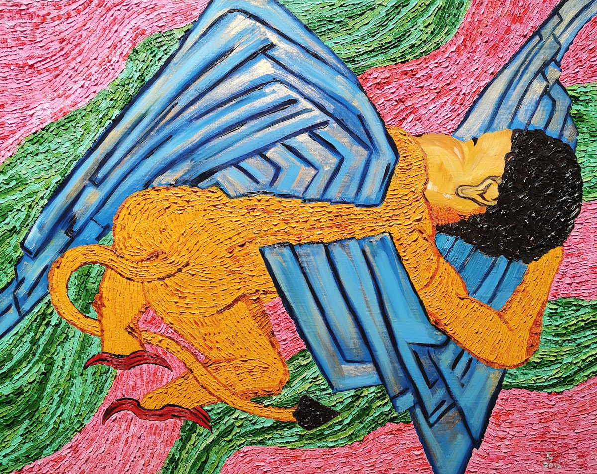 Impressionistic Landscape Oil Painting By Gurgen Arutunyan, 39 X 31, Spring In The Ararat Valley, Original Artwork