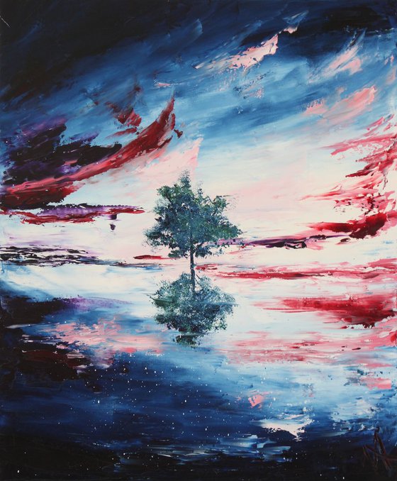 Magic tree, 50x60 cm