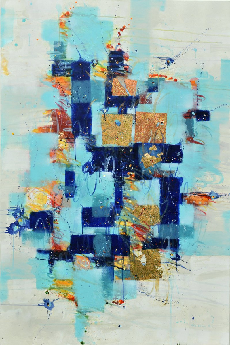 Slant Of Light By Cynthia Ligeros, 40 X 60, Artwork For Sale On Artfinder