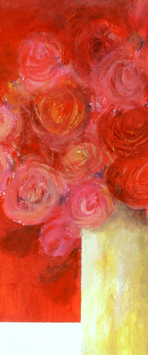 Red Bouquet by Jan Rippingham