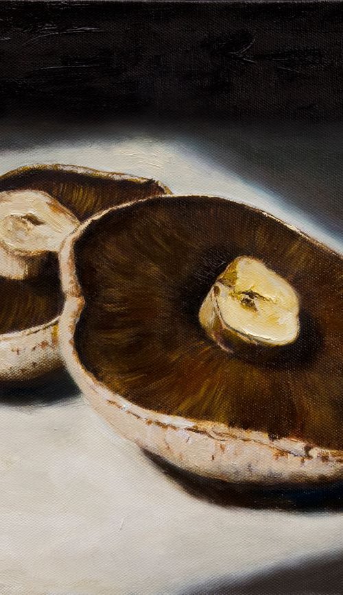 Field Mushrooms by Andrew McNeile Jones
