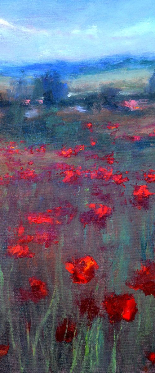 Spring poppies by Elena Lukina