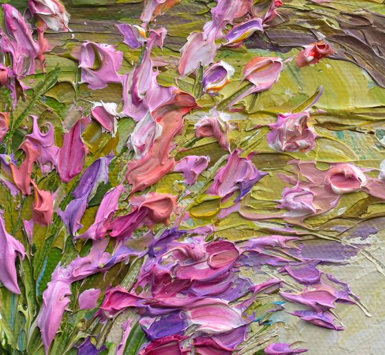 Coastal Blooms - Original Beach Painting