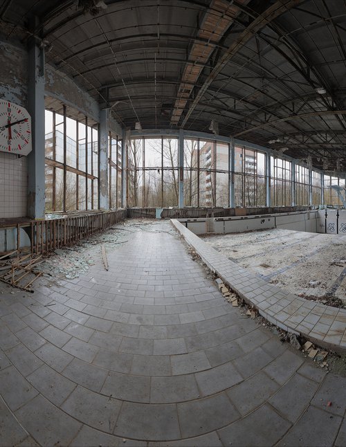 #29. Pripyat Lazurny pool 1 - XL size by Stanislav Vederskyi