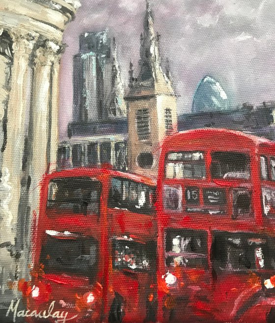 Red Buses, London