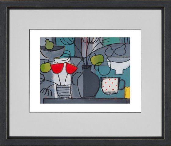 Still Life with Polka Dot Cup