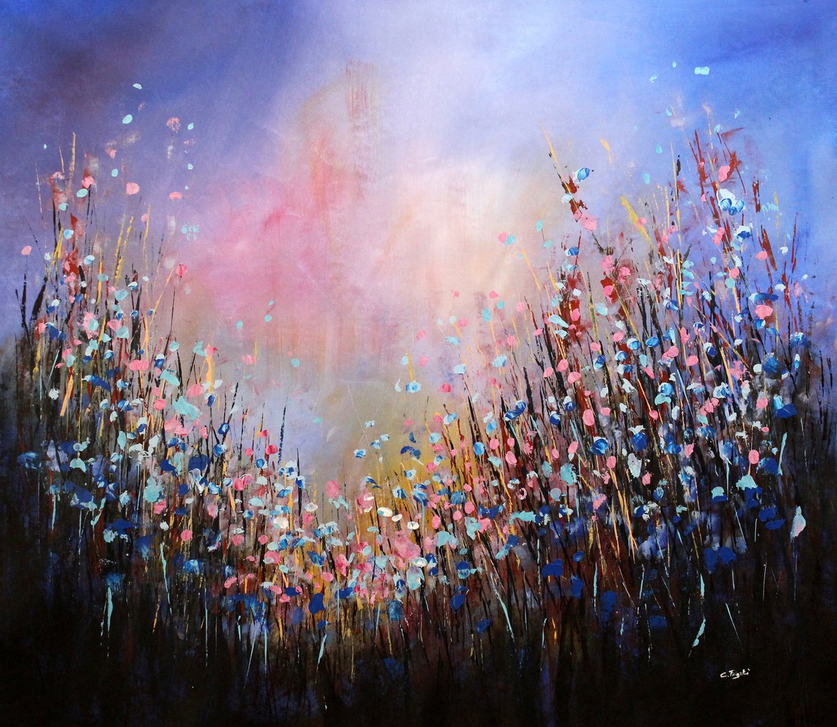 Step By Step #1 By Cecilia Frigati, 50 X 43, Artwork For Sale On Artfinder