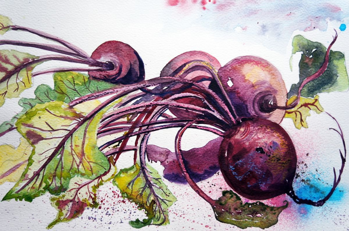 Beetroot Study by Julia Rigby