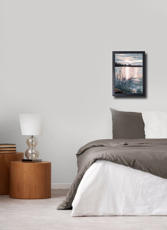 Evening Glow on the Lake