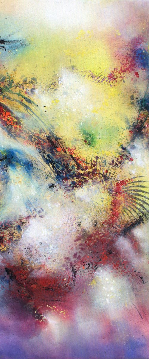 Abstract "Fusion-2" by Ludmilla Ukrow