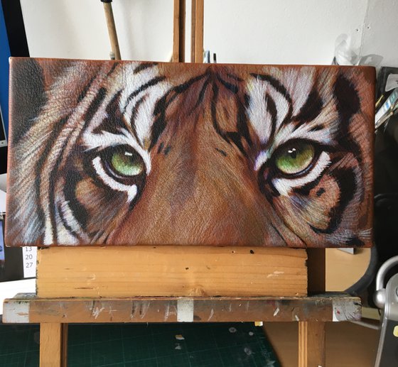 Tiger Eyes terracotta