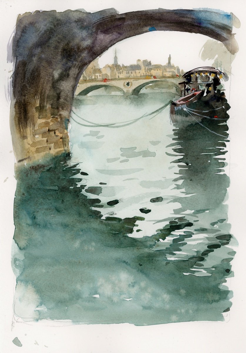 Paris in February. #8. Bridges of Paris. by Tatyana Tokareva
