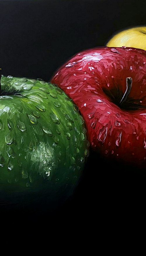 Apples by Elena Adele Dmitrenko