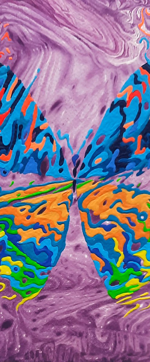 Butterfly «Loving Heart» by Mariia Raskin