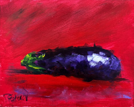 Deep Violet Aubergine