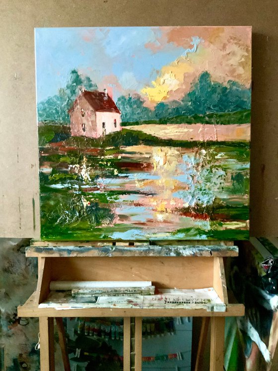 Sunset Cottage on Walden Pond