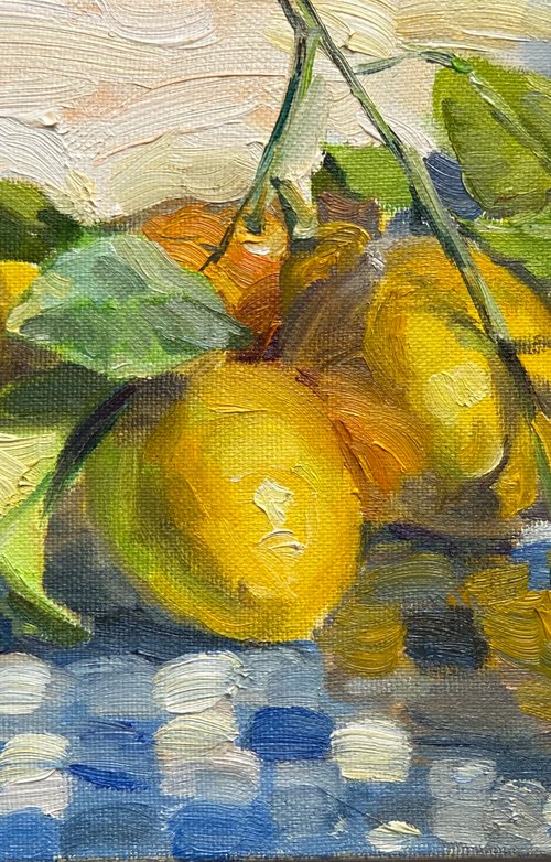 Juicy lemons by Nataliia Nosyk