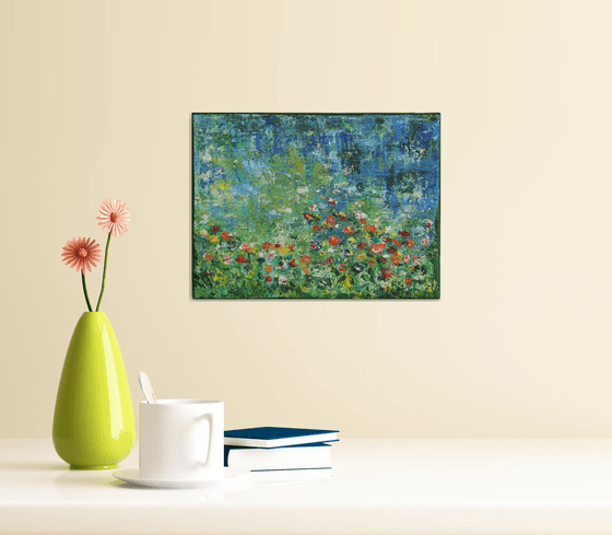 Blooming Wild Flowers - inspired by Monet #gift idea#