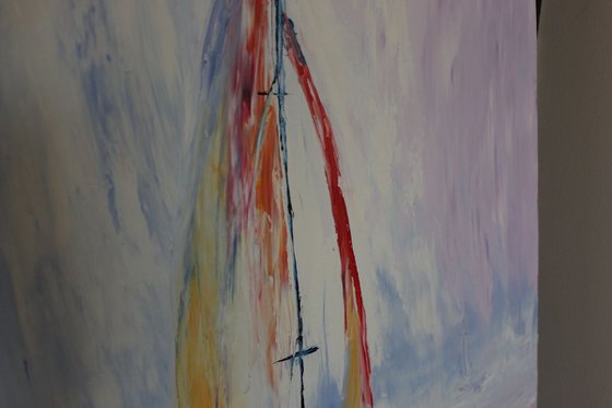Sail, 50х70 cm