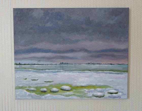 View of Tallinn in February