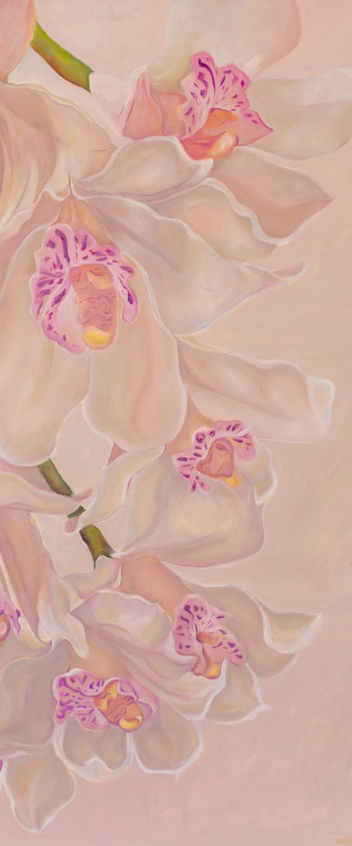 Pastel Orchids by Olga Volna