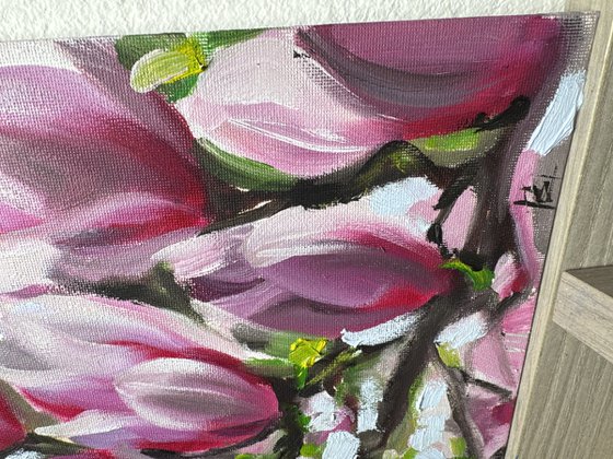 Magnolia diptych