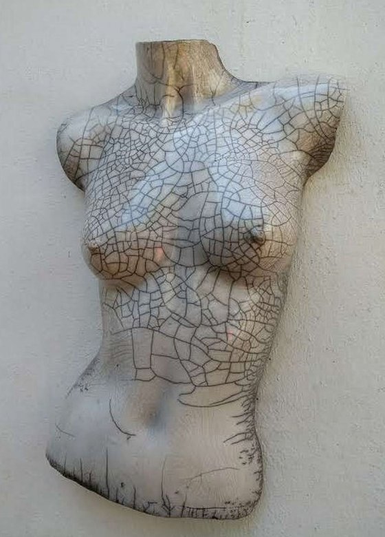 Raku Torso Large 14