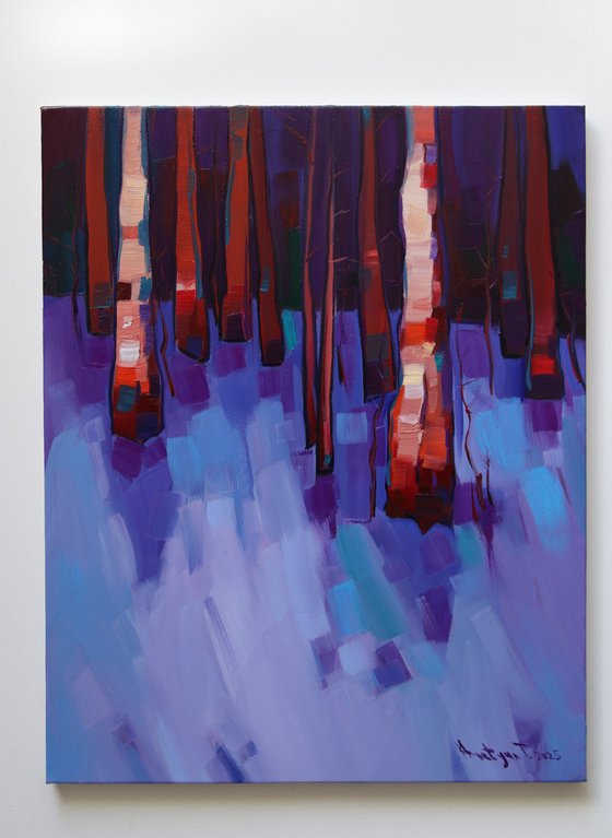 Winter trees