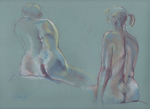 Ruth - 2 studies by Louise Diggle