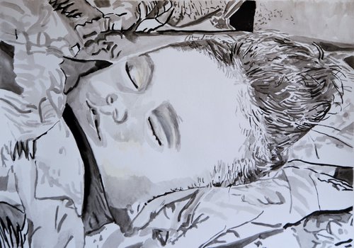 Sweet Dreams  / 42 x 29.7  cm by Alexandra Djokic