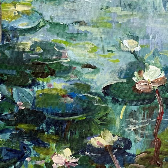 The water lily pond I