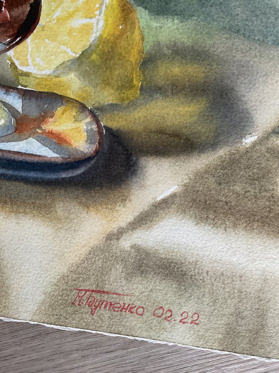 Male still life, original art