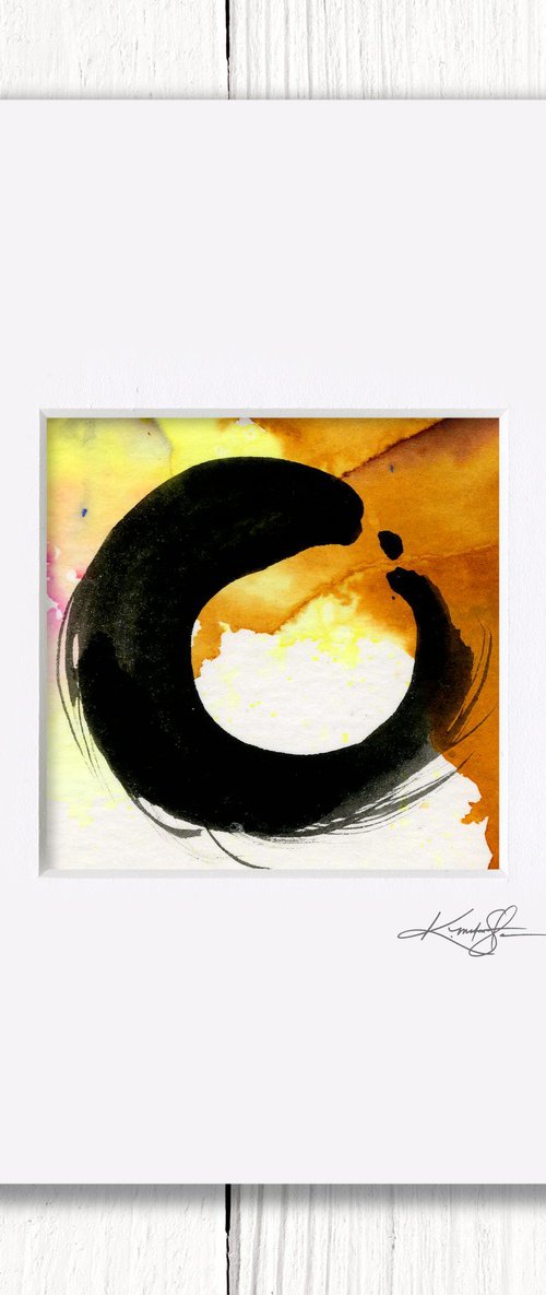 Enso Zen Circle 18 by Kathy Morton Stanion