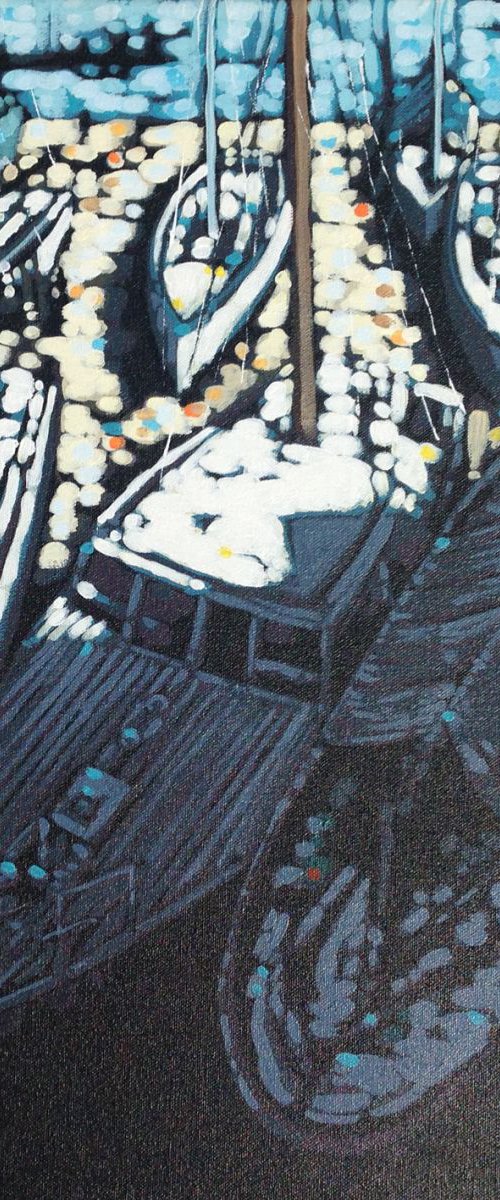 Boatyard by Gordon Hunt