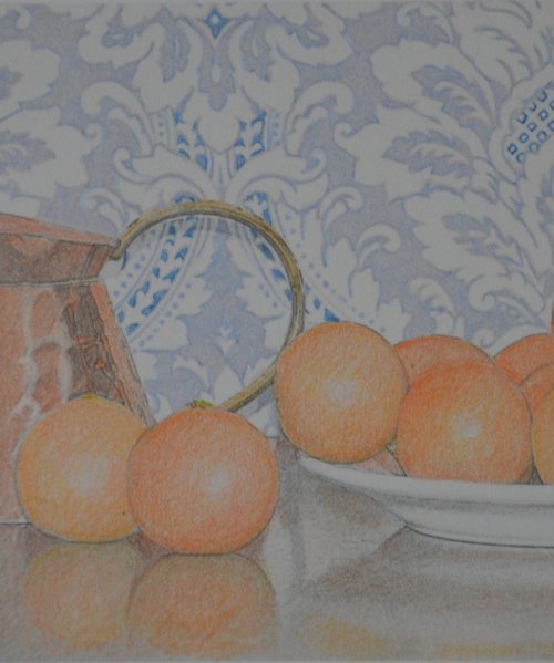 Oranges and Damask by Linda Southworth