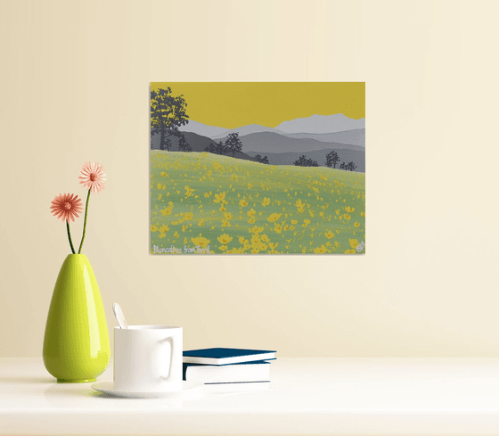 Blencathra from Tirril, The Lake District