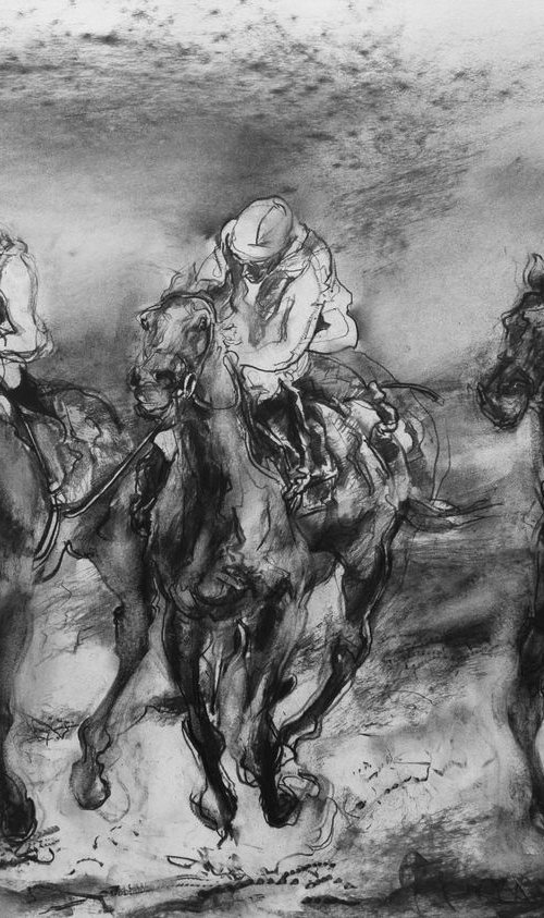 Three Horse Race by Paul Brandford