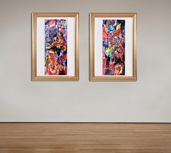 Gender Transmorphing (diptych)