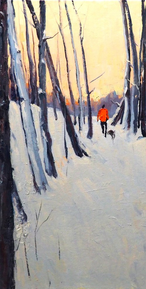 Winter landscape by Yuanyuan Liu