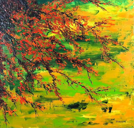 Blooming abstract