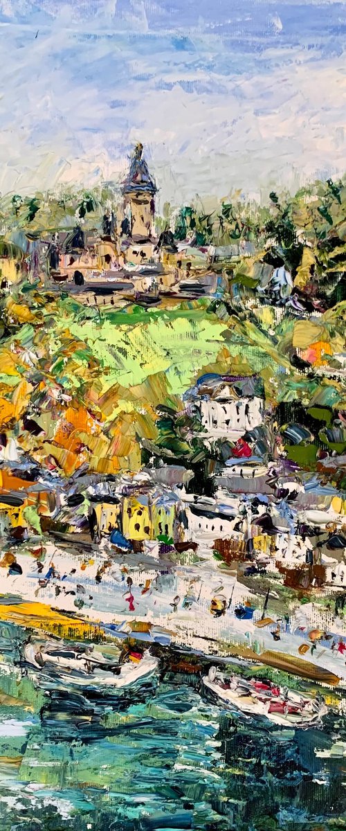 Cochem on the Moselle by Vilma Gataveckienė