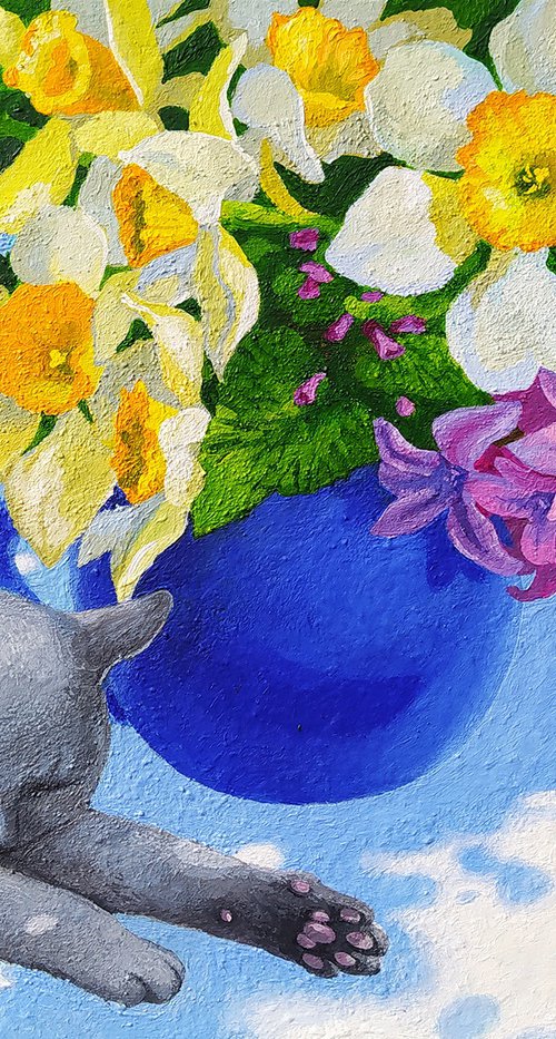 Serenity in Shades of Blue by Margot Raven